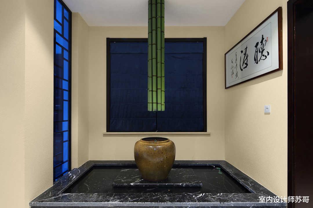 室内设计师苏哥|470平方米的大楼房，中式的风格，远离城市的喧嚣宛如世外桃源
