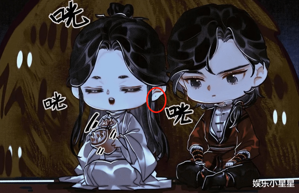 娱乐小星星|天官赐福：画师对细节有多执着？仔细看过谢怜的耳朵，你就知道了