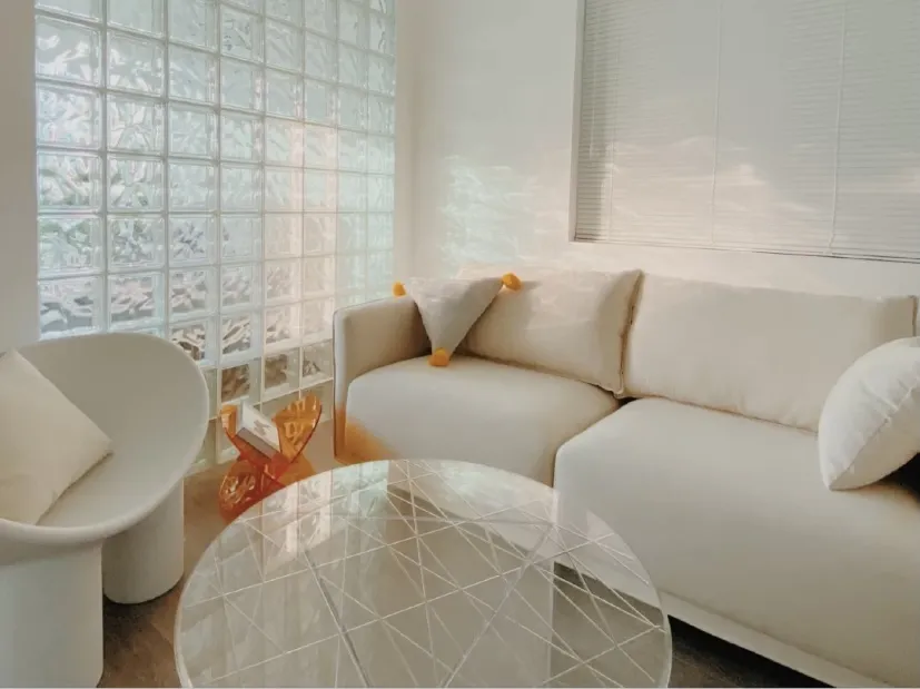 装修设计大全|超仙玻璃砖，一秒拉开和邻居家的时尚距离！