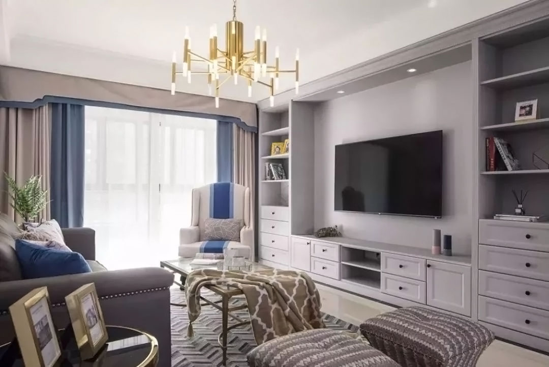 电视墙别再装错了，师傅说这样装修，实用又大气