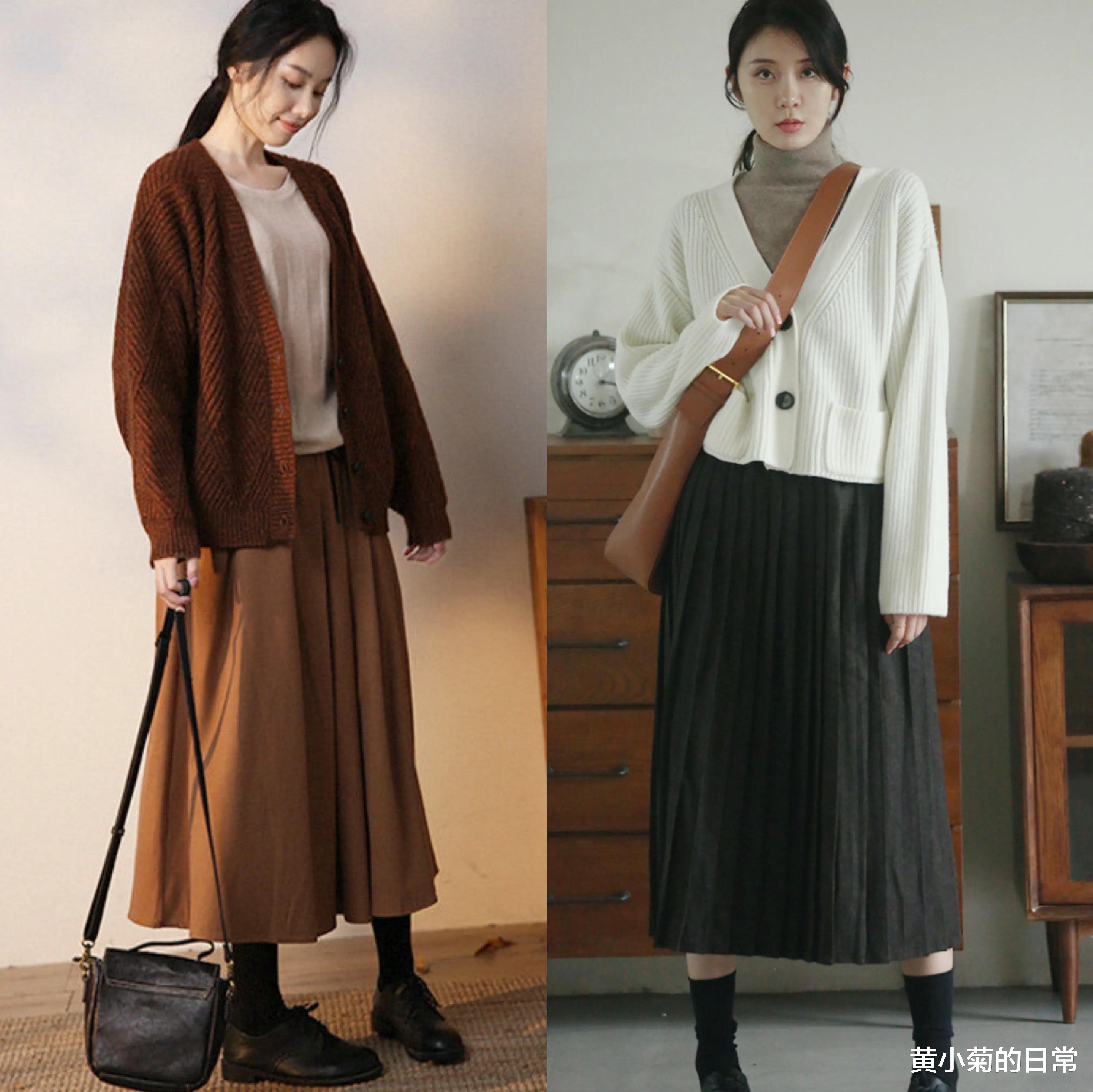 黄小菊的日常 40女人穿搭别太老气，深秋这几套够了，清新减龄，气质美爆表