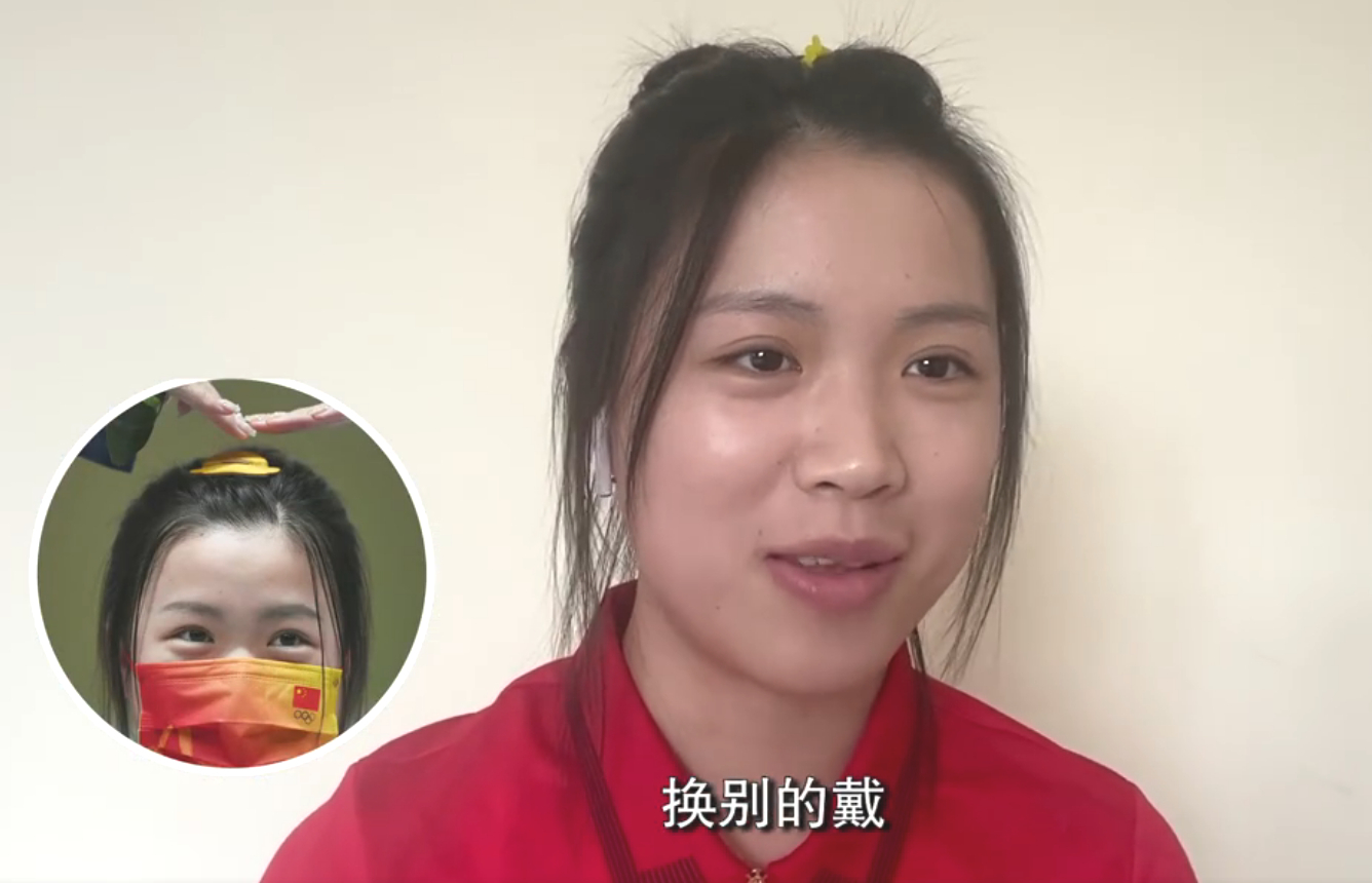 开讲啦|杨倩连线《开讲啦》，超素颜美出新高度，逻辑严密展现清华风姿