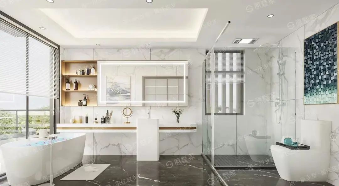 现代农村别墅 “天花板”,价格却在人意料之外,全景落地