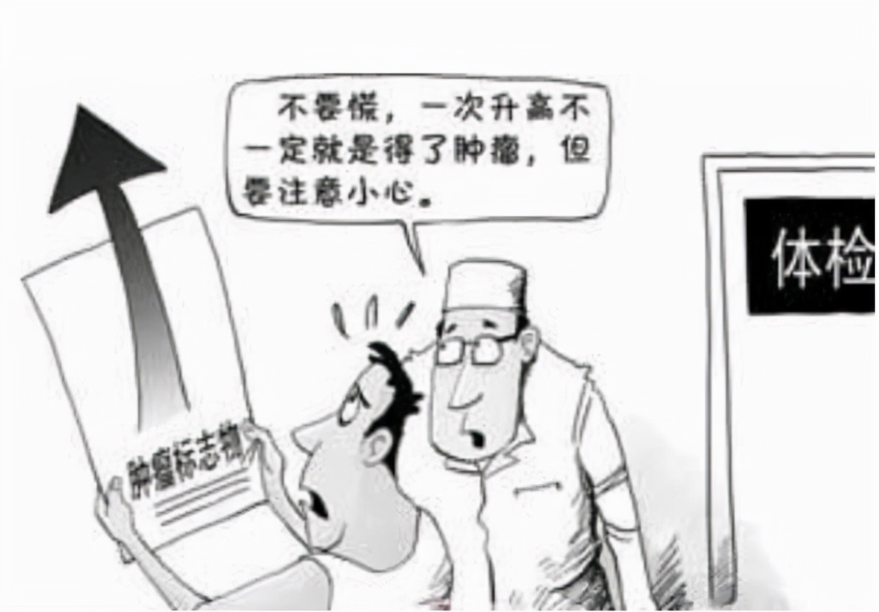 用户_胡洋 肿瘤标志物超10倍，不是癌症；晚期肺癌肿瘤标志物却正常，为何？