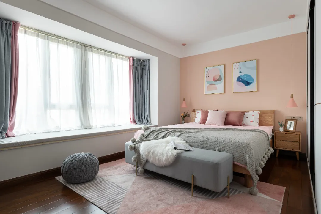 125㎡暖色调北欧风,活泼又不失温馨,家人都很满意!