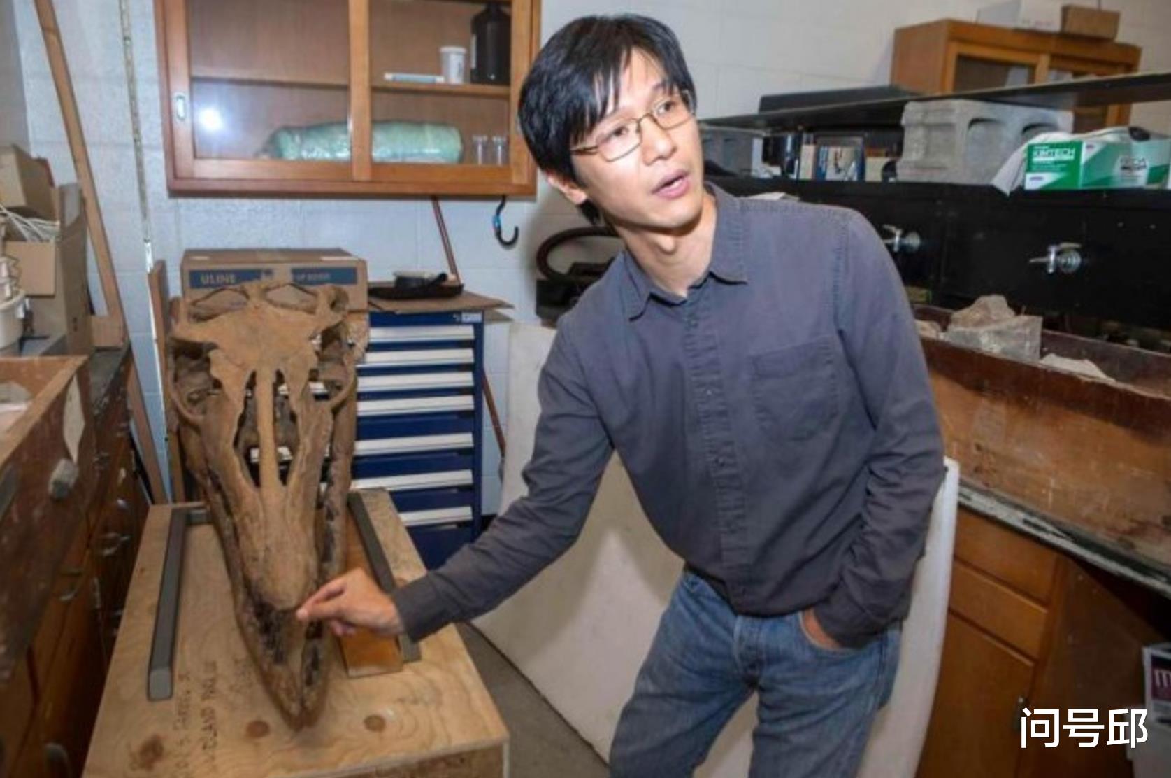 化石 发现8000万年前的新物种沧龙化石，曾经覆盖美国的古代海域