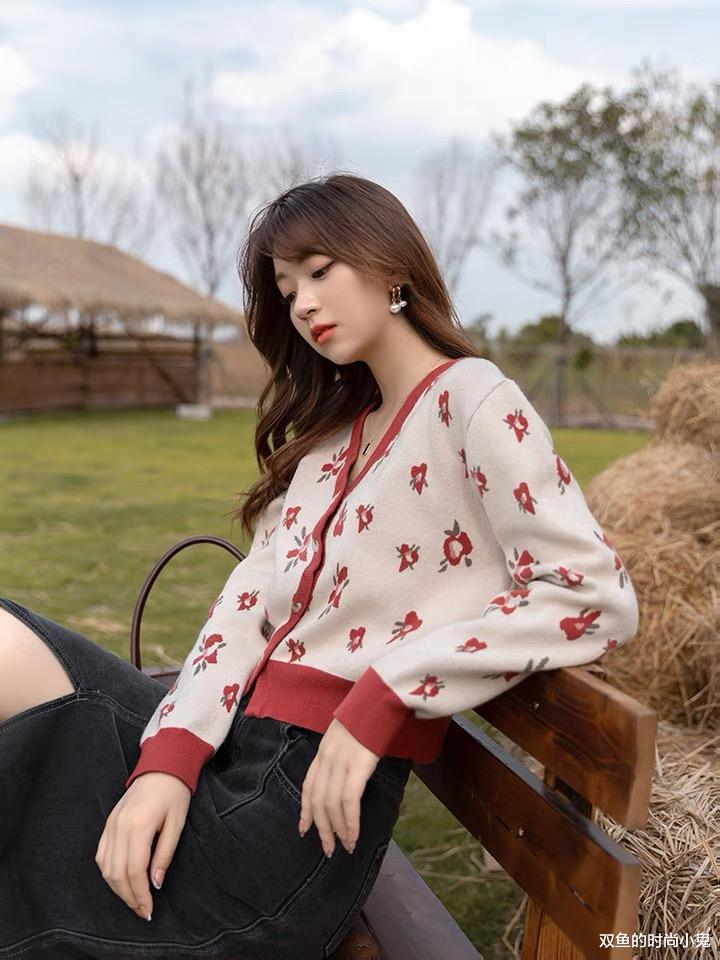 双鱼的时尚小鬼|秋冬复古慵懒风针织开衫毛衣合集,法式复古高级感针织开衫分享