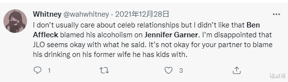 詹妮弗·加纳|前任“蝙蝠侠”翻车了？把酗酒原因推给前妻，网友们都看不下去了