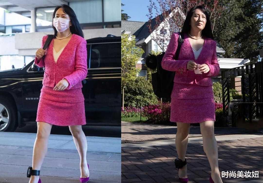 孟晚舟|49岁孟晚舟衣品真高级，穿7万大牌套装再次出庭，气质惊艳了