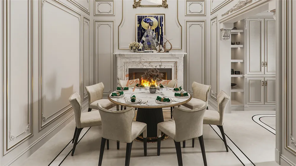 建筑师|【鲁班装饰】半山御府171㎡法式轻奢,一席流动的盛宴