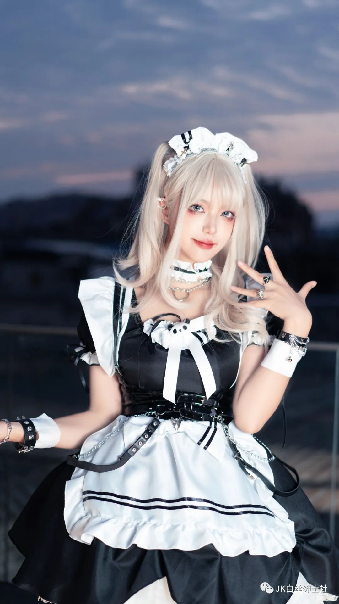 万圣节|cos：万圣节自设战斗女仆cos正片@清酒夜游