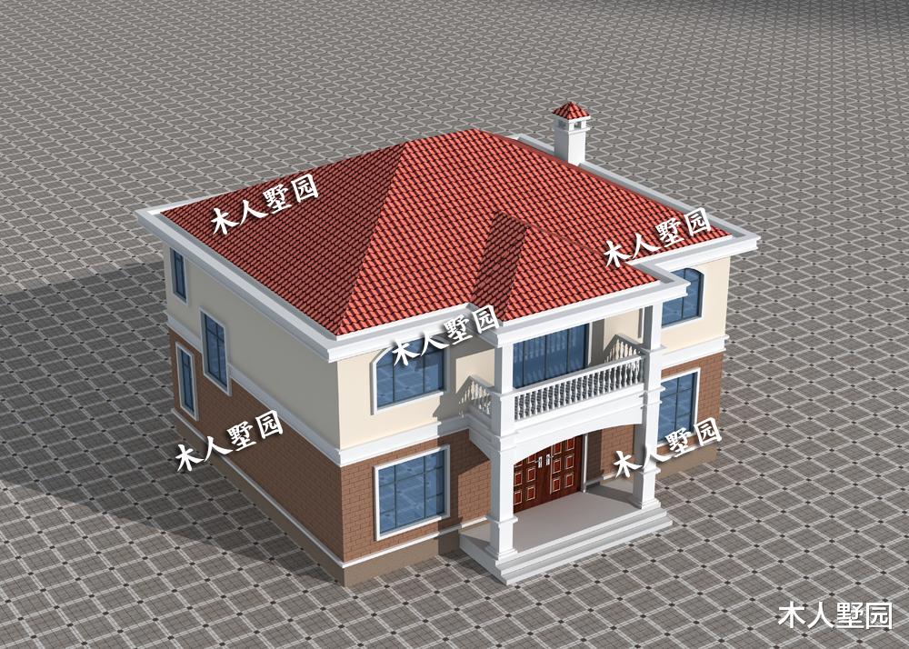 别墅|13.5×12.7米农村别墅，花30万建一栋，爸妈肯定双手赞成