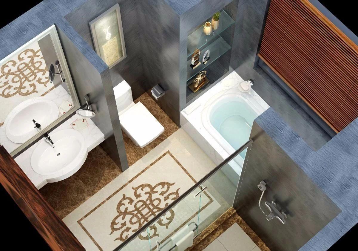 卫生间多重分离设计，彻底解决多人共“抢”卫生间的尴尬！