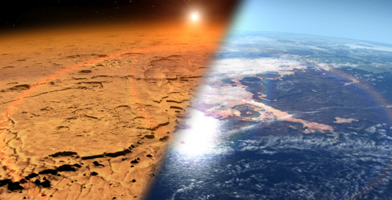 消失的大气层?是什么原因导致的?揭开火星景观的神秘面纱