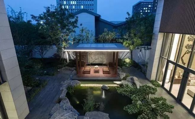 |新中式风格庭院亭子怎么设计?这样来设计,美化了整个院子