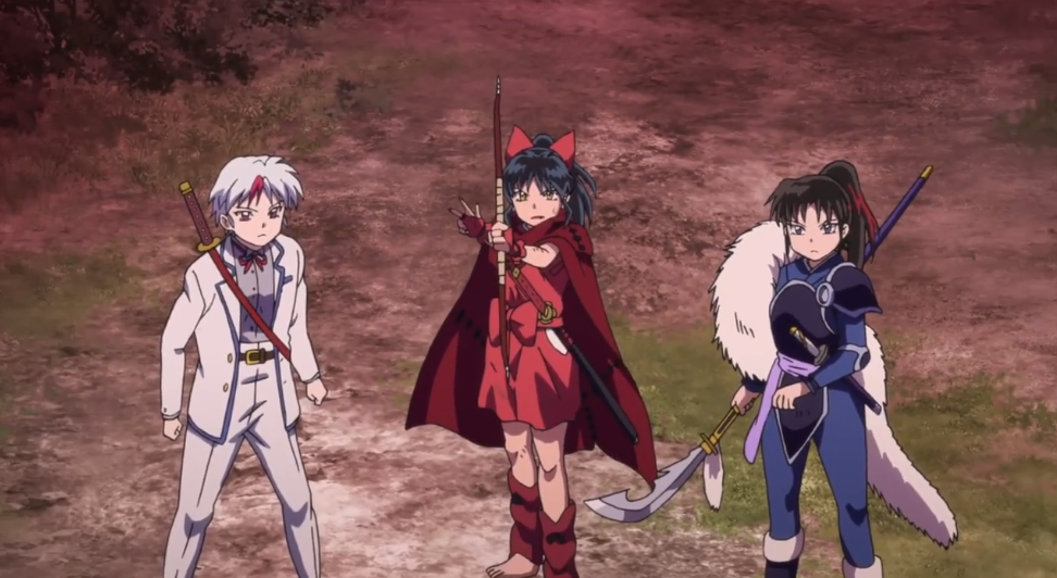 杀生丸|《半妖的夜叉姬》杀生丸受伤，诸叶被吸到墓地，终于见到父母了