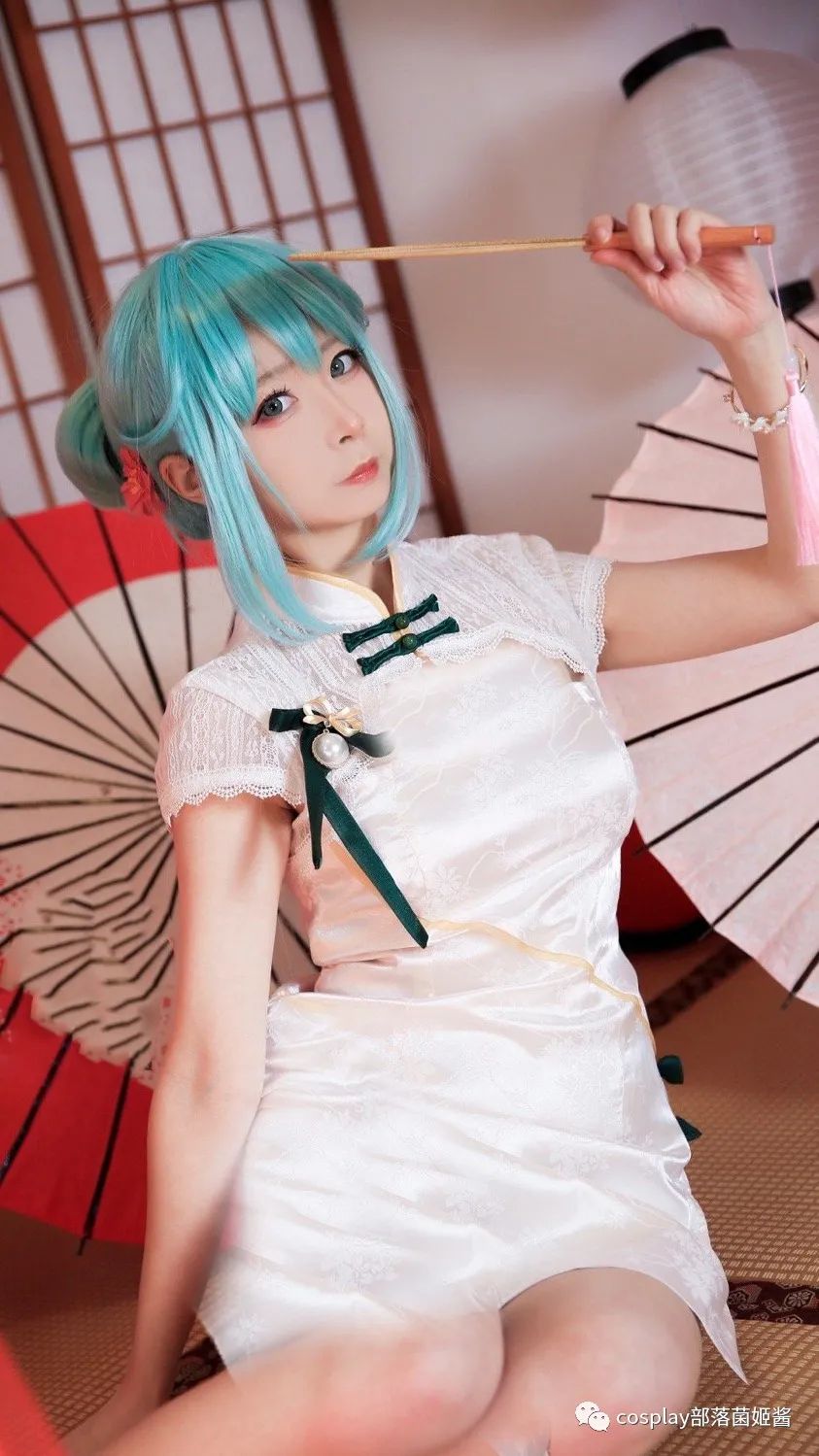 |cos：初音韶华cos正片@星乃池池