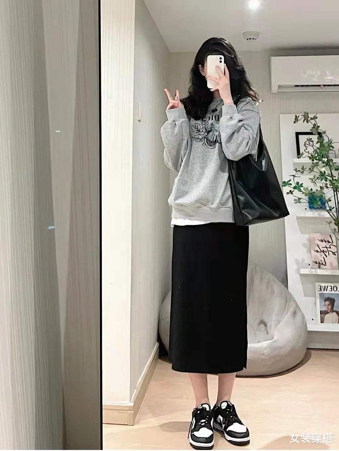 女装穿搭|秋天卫衣怎么穿搭好看