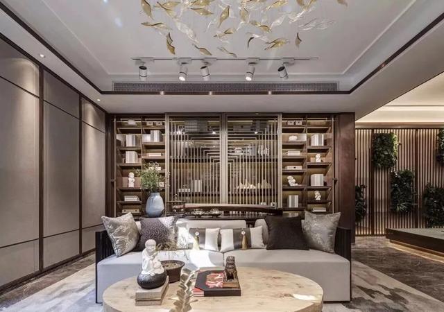 |300㎡现代中式，典雅端庄的装修，禅意精致的装饰，华丽档次