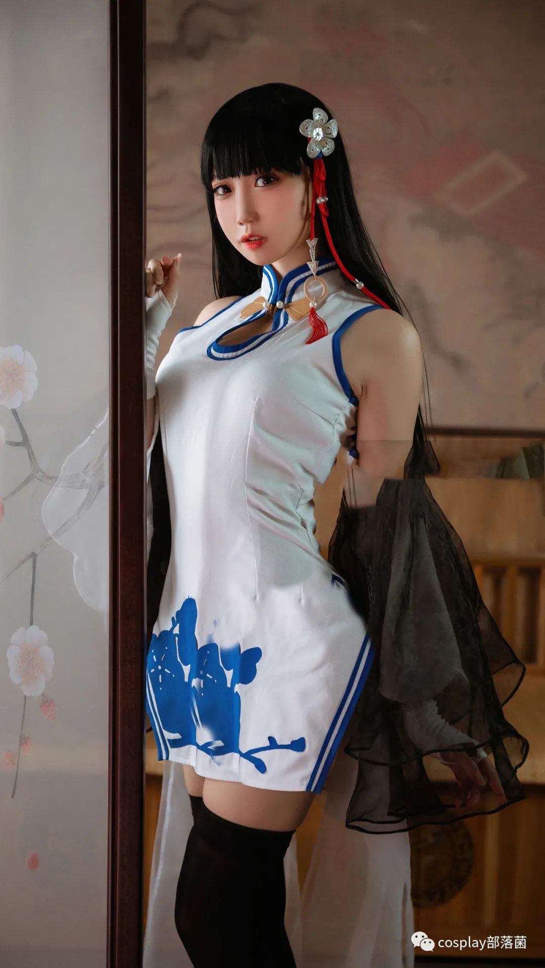 碧蓝航线|cos:碧蓝航线旗袍逸仙cos正片@焖焖碳