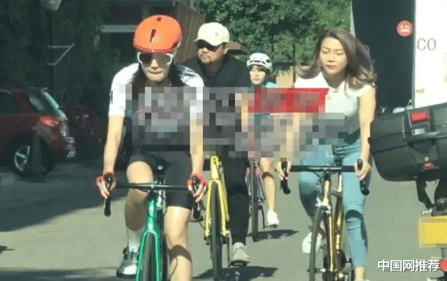 李亚鹏|李亚鹏小19岁女友外出健身骑行:身材优越,大长腿吸睛