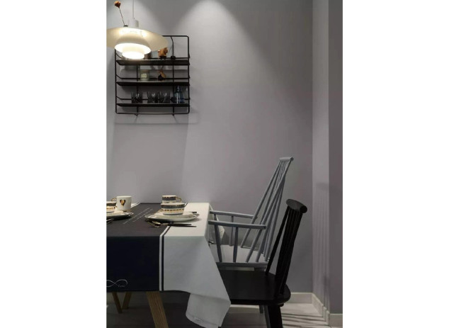 |108平北欧三居在软装布艺中加入淡绿色,清新活力感立马显现