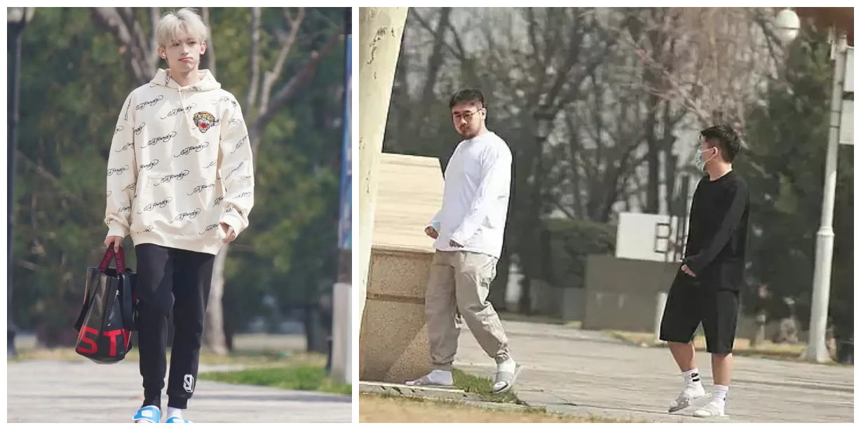 明星|抵制辱华品牌明星机场当场扔鞋换衣服 网友：没一个国产能入眼？