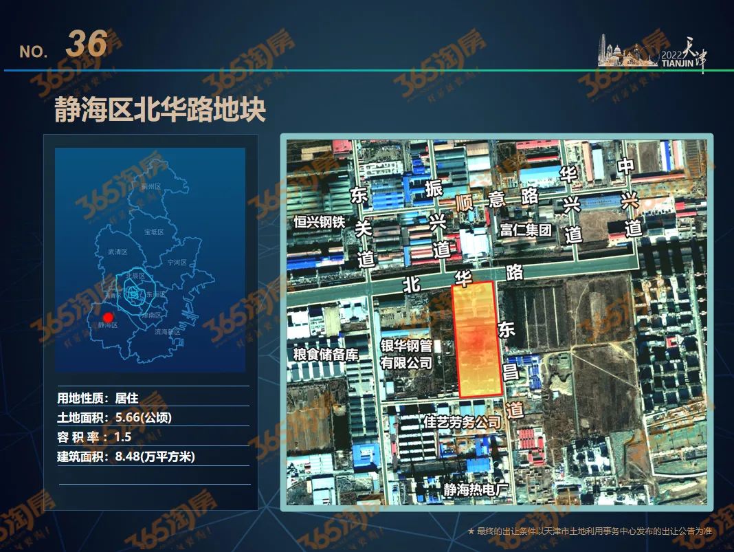 |抢跑！天津2022年，打算卖这些地！