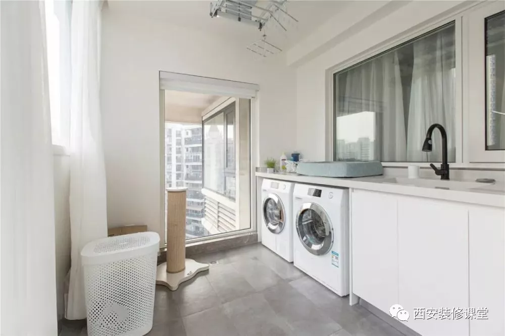 120㎡三室婚房，拆墙满足空间的开放