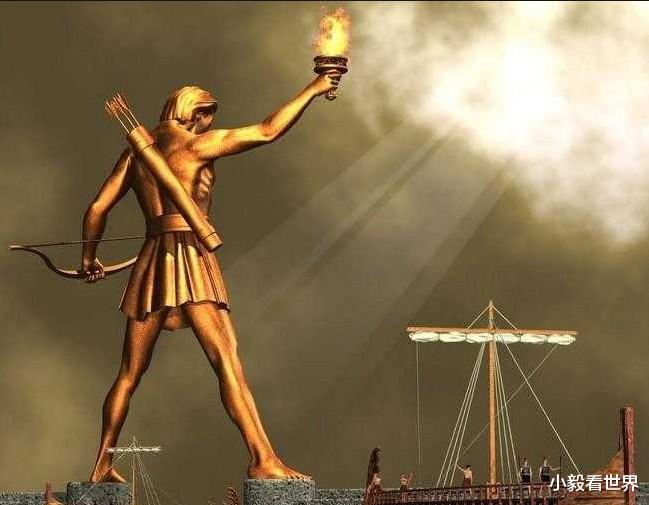 自由女神像 探索古希腊的太阳神巨像，自由女神像真的是模仿它？又一神迹陨落