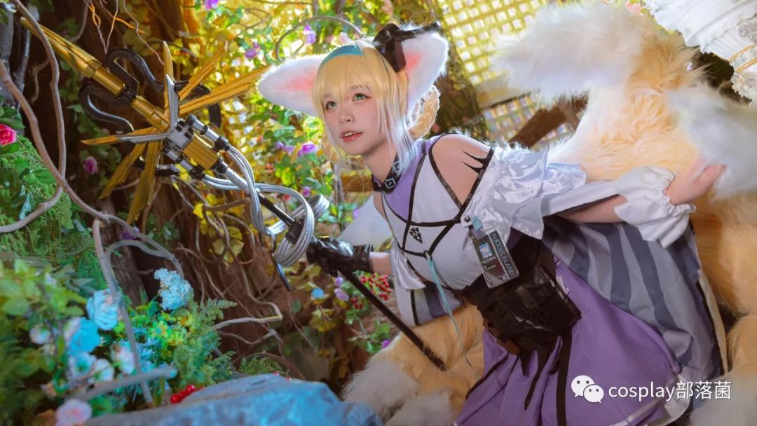 铃兰|cos：明日方舟铃兰cos正片@咪惹