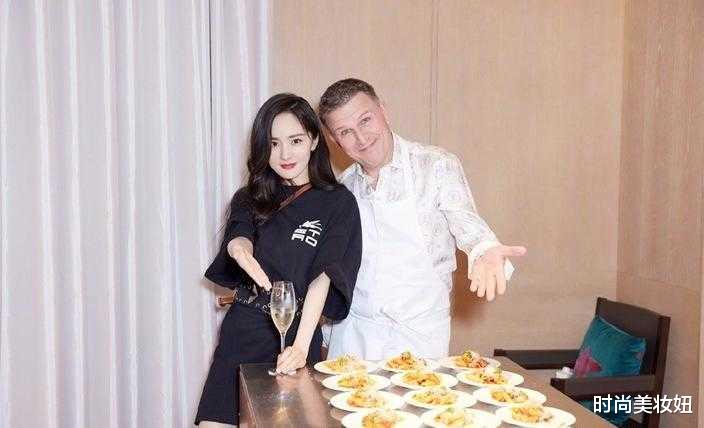 时尚美妆妞|杨幂生日真破费，穿“一万”尖头靴配黑裙子，不像35岁阿姨辈