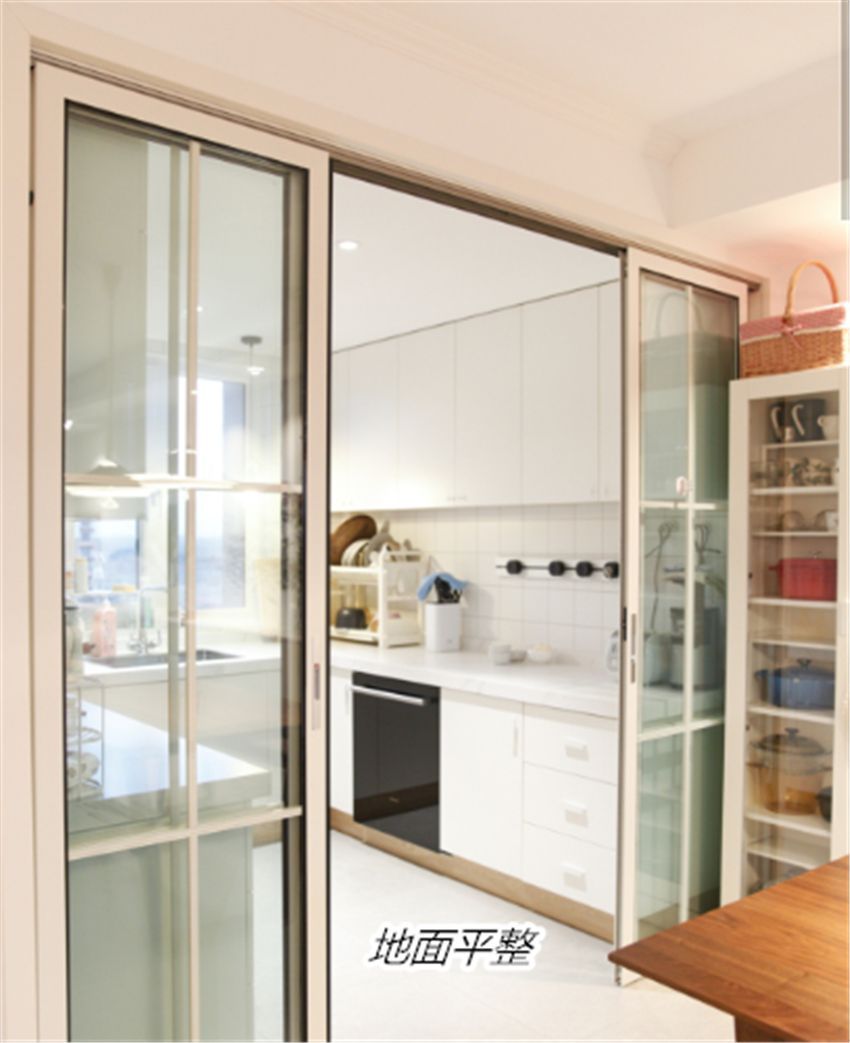 厨房推拉门，选吊轨好还是地轨好？一对比，发现自己选错了