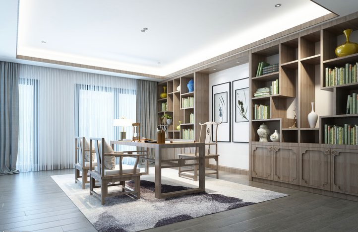 创品装饰|高级感书房设计,美出灵魂高度