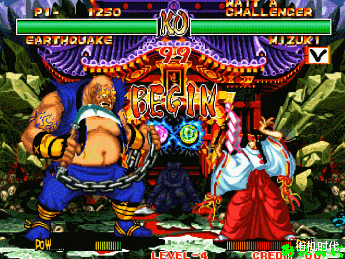真侍魂|经典街机《真侍魂》当年玩家最常用的套路,CPU傻了站着挨打