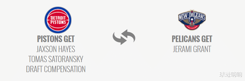 交易|6筆格蘭特交易方案：3方5人各取所需，3換1赴老鷹，3換2加盟公牛