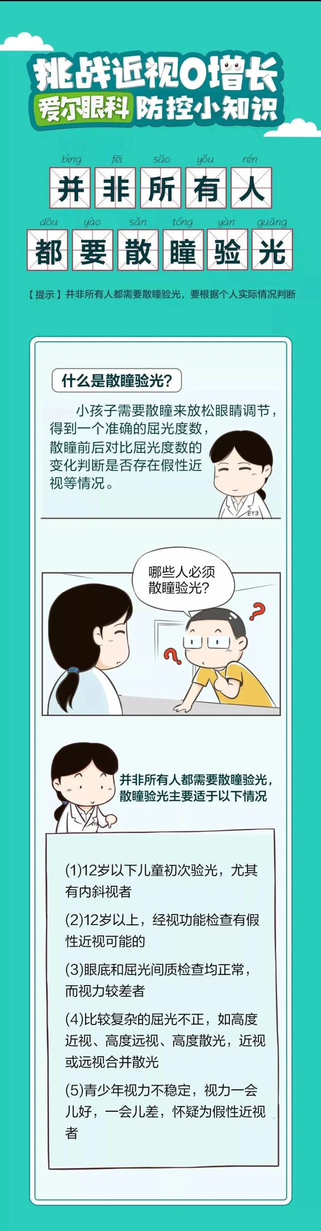 爱眼小知识 你的眼镜度数不对，可能是这个原因！