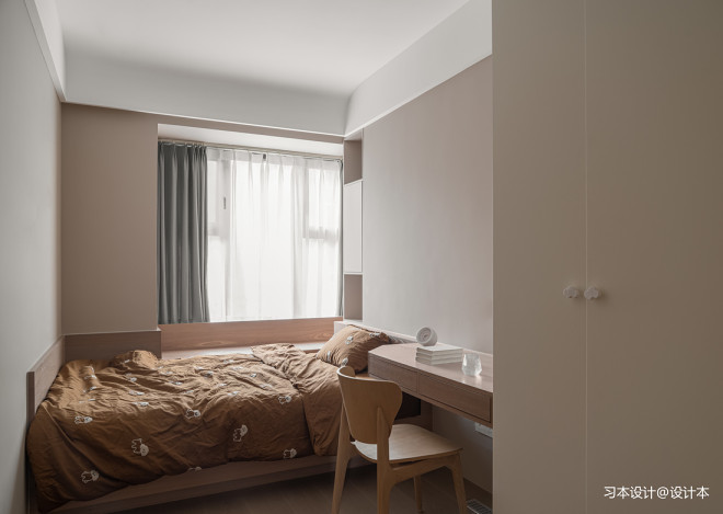 |弧形与空间构造柔美简致的居家美学