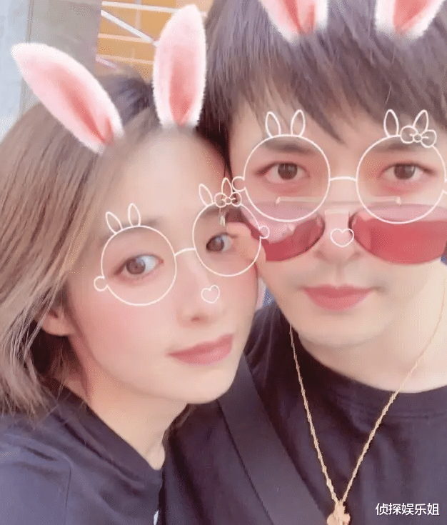 颖儿|颖儿晒一家三口合照庆33岁生日，付辛博当女儿面亲吻老婆超甜蜜