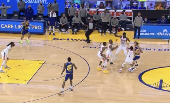 斯蒂芬·庫里|含金量十足的得分王！美媒曬庫里7大遭嚴(yán)防畫面，波蘭名宿：給他跪了！