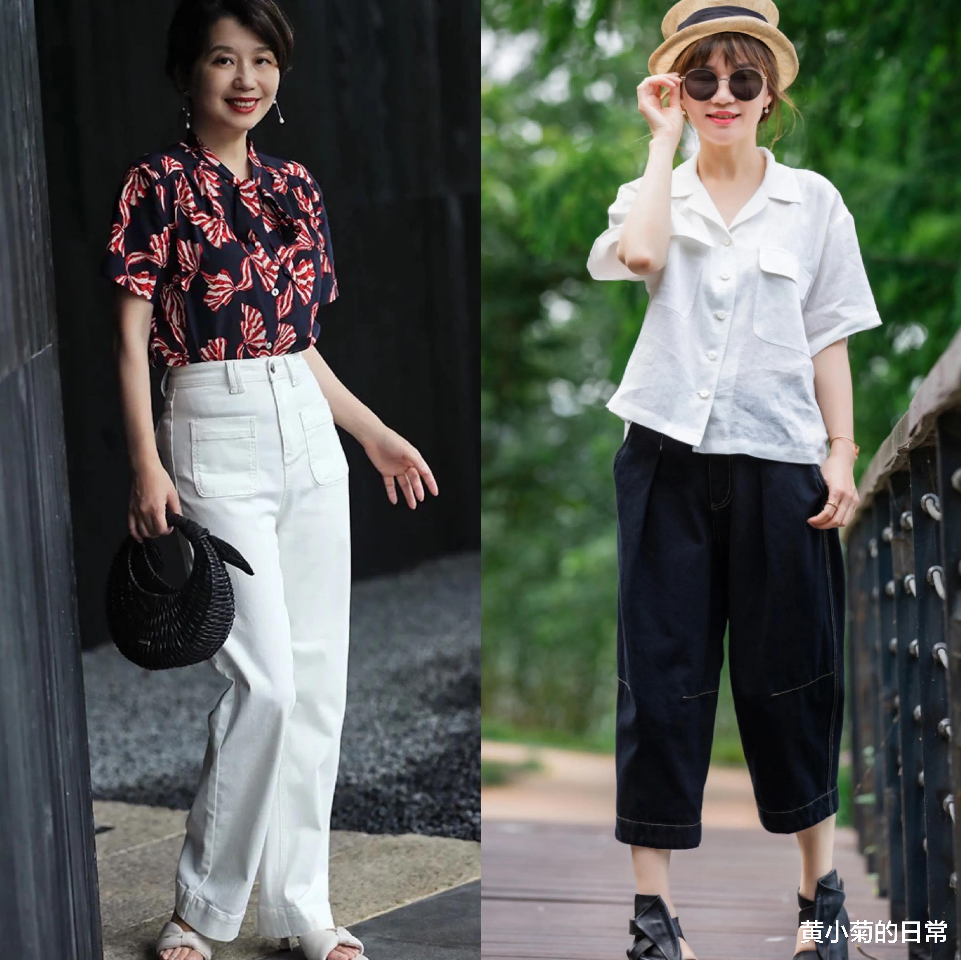 黄小菊的日常|女人一旦过40,颜值普通怎么逆袭?学她这样穿不化妆也气质飙升