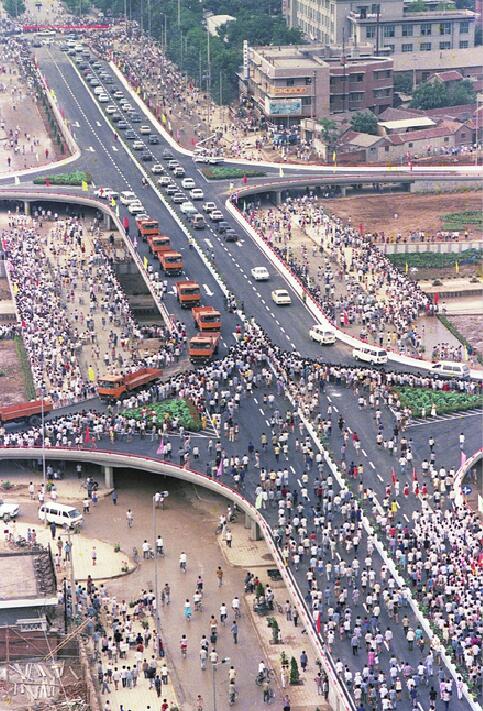 舜网 八一立交桥：济南第一座城市立交桥