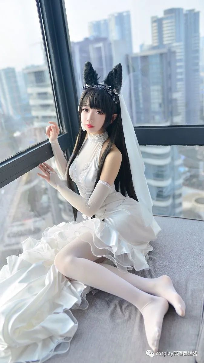 碧蓝航线|cos：碧蓝航线婚纱爱宕@雪琪