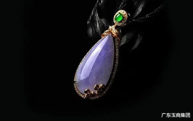 广东玉商集团 紫罗兰翡翠的寓意美好而独特，女性们都爱