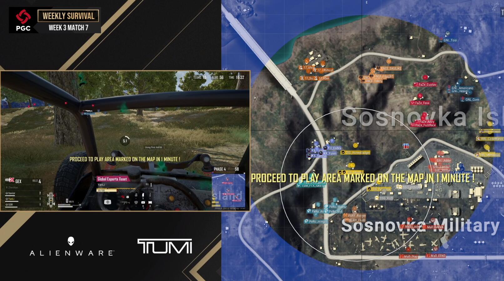 pero|PGC第三周生存赛第7局 Pero犹豫不决错失机会 GBL吃鸡