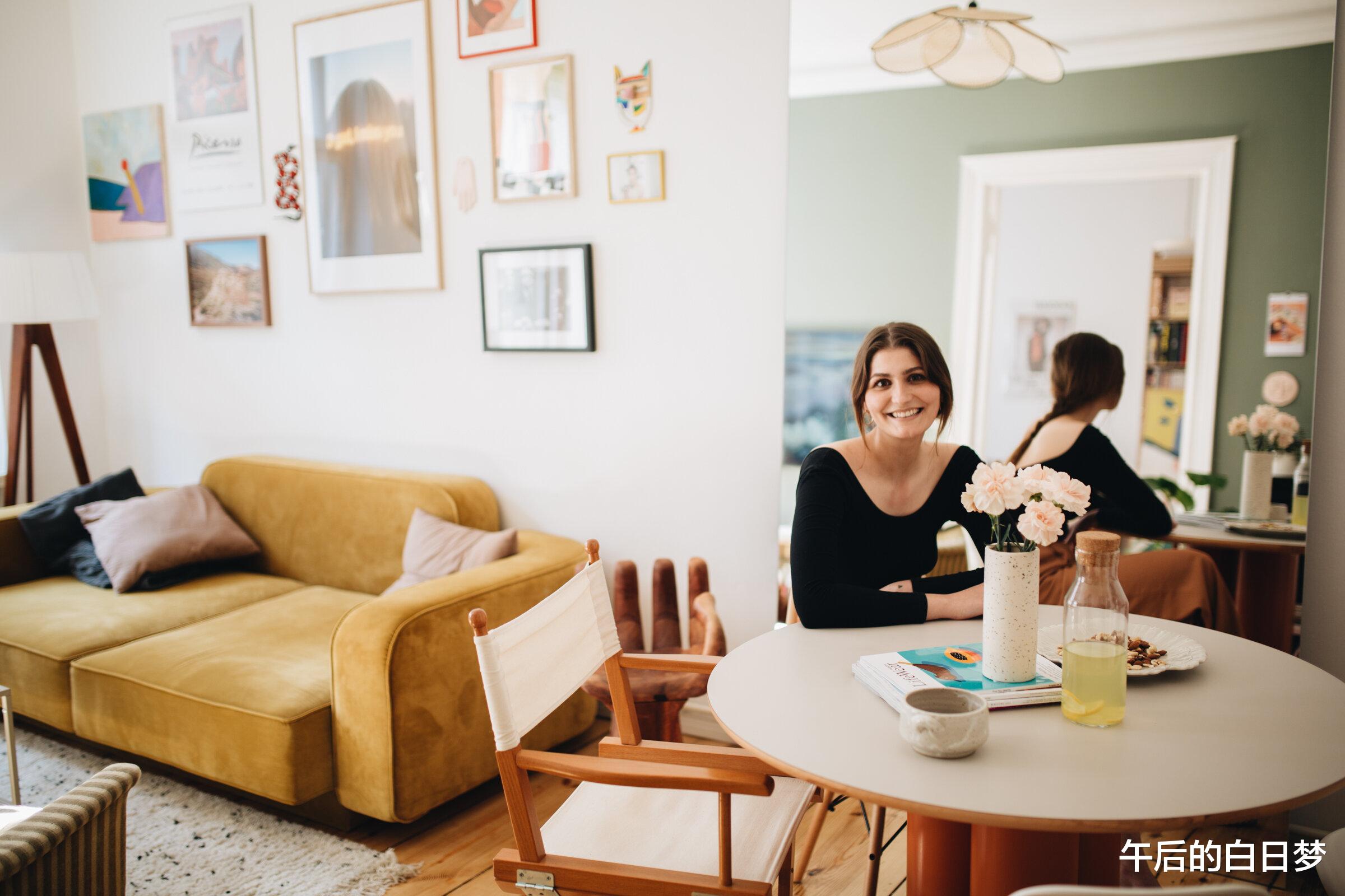 午后的白日梦|68平独身公寓,艺术复古风的优雅空间,属于画家的美好工作室