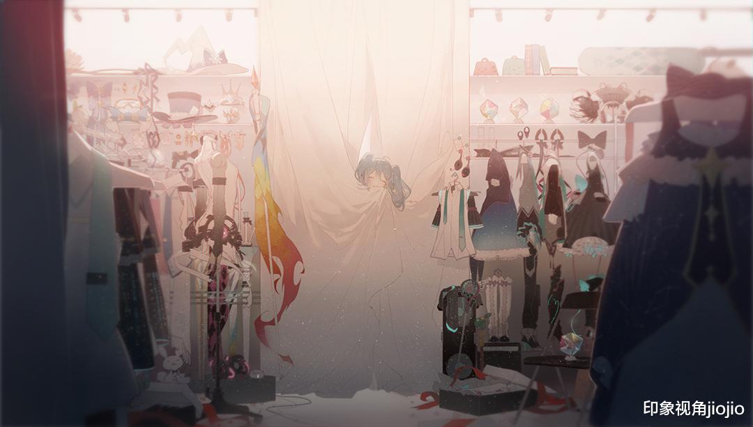 同人|二次元日系风格的同人少女插画，给人一种清澈华丽的透明感