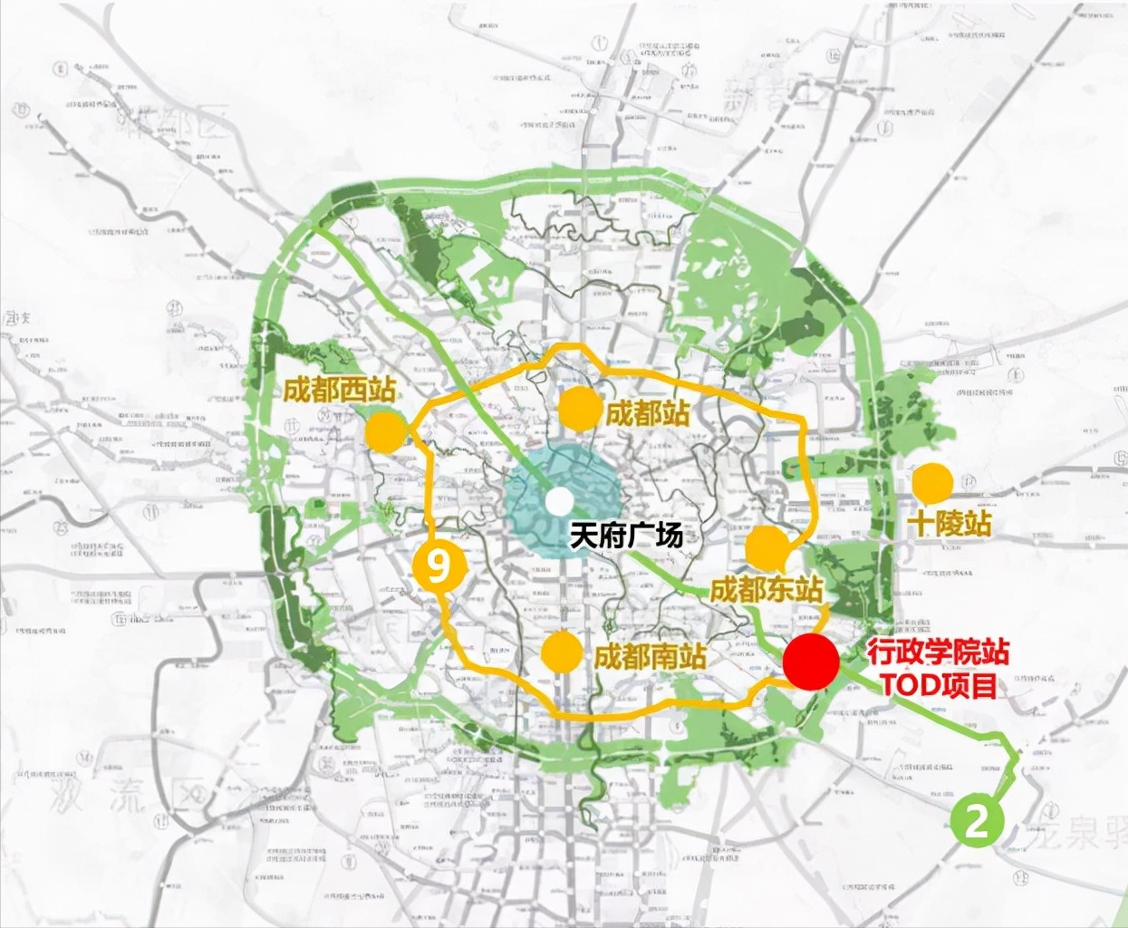 成都|成都买房板块解说，龙泉驿区行政学院TOD板块怎么样？
