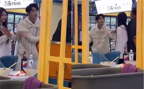 |19万粉丝女网红与榜一大哥幽会，被男友逮个正着，场面一度失控