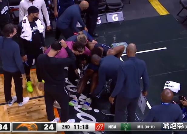 魔术队|7人受伤5人隔离！NBA最悲情队又重伤核心，26+10天才捂脸痛哭退场